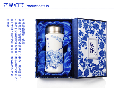 青花瓷韵×锡器匠心 厂家定制陶瓷罐套装的东方格调与市场价值解析